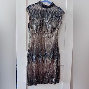 Sue Wong Sequin Dress